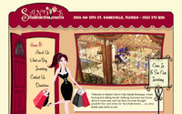 Sandy's Savvy Chic Retail Boutique by Spotlight Website Design: Gainesville Web Design | Alachua, Florida